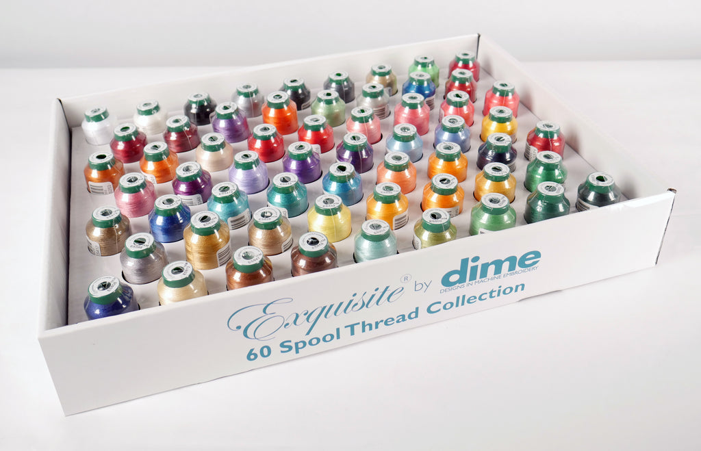 Dime Medley Variegated Embroidery Thread (1000 Meters