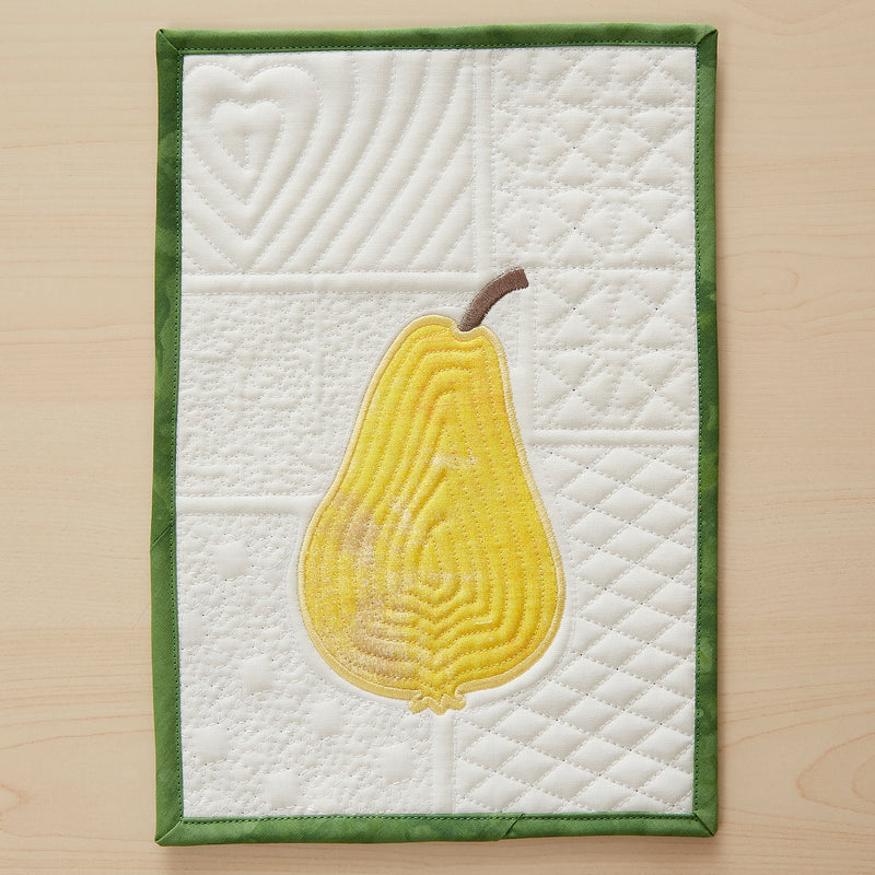 Applique with Textured Quilting in My Quilt Embellisher™