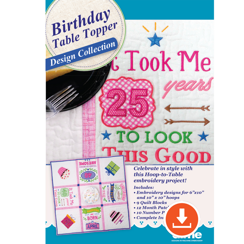 Birthday Table Topper