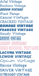 Font Collection Volume 5: Vintage Fonts™