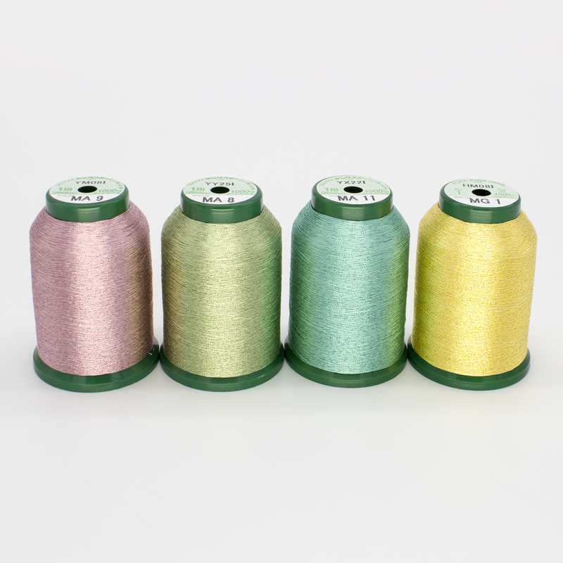 KingStar Metallic Thread Quilting Quartet