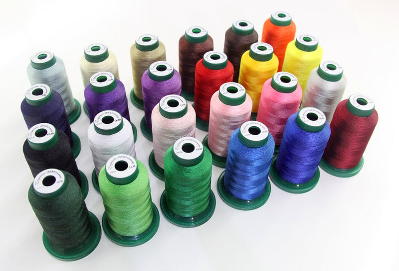 Variegated Embroidery Thread Kit - 24 colors