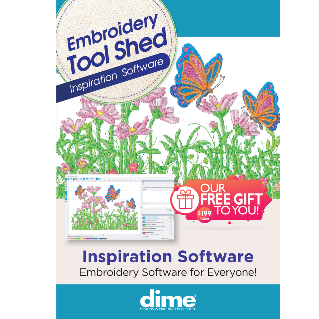 Embroidery Tool Shed Inspiration Series Software