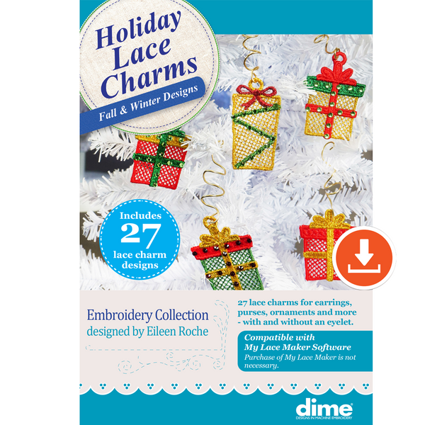 Holiday Lace Charms