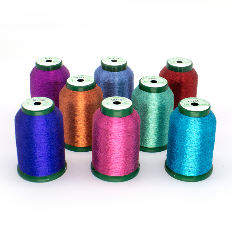 KingStar Metallic Thread Kit - Gemstones