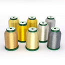 KingStar Metallic Thread Kit - Precious Metals