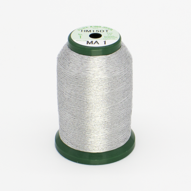 KingStar Metallic Embroidery Thread - Aluminum (MA1)