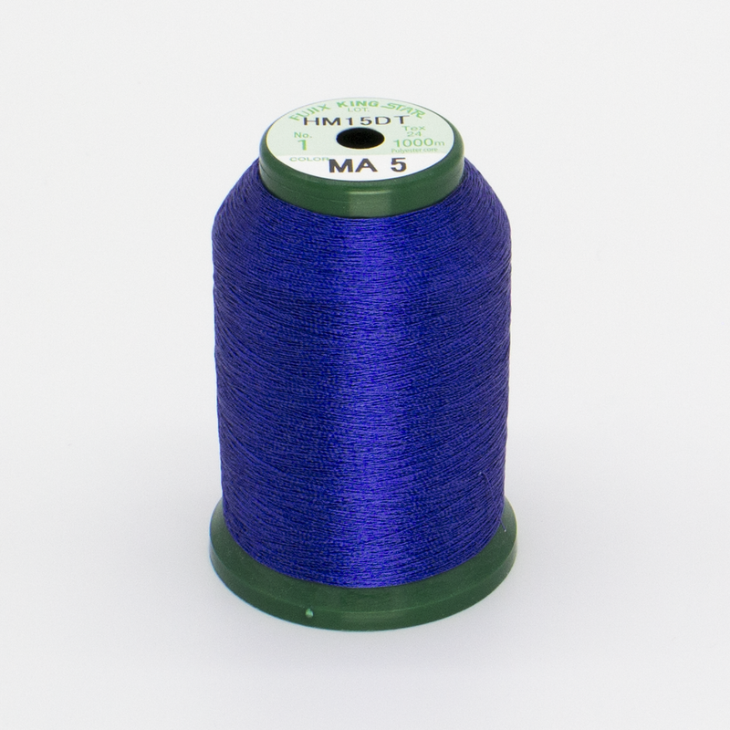 KingStar Metallic Embroidery Thread - Dark Blue (MA5)
