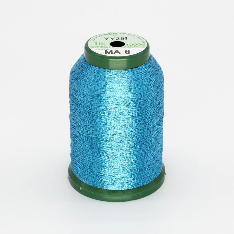 KingStar Metallic Embroidery Thread - Turquoise (MA6)