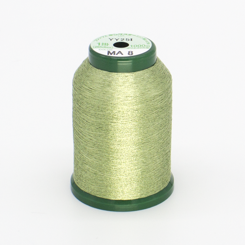 KingStar Metallic Embroidery Thread - Pale Green (MA8)