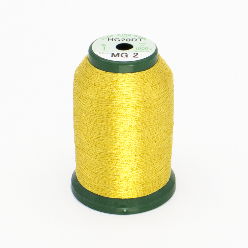 KingStar Metallic Embroidery Thread - Gold 3 MG2