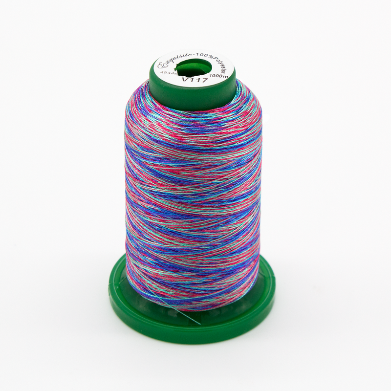 Medley™ Variegated Embroidery Thread - Jewel Tones 1000 Meters (V117)