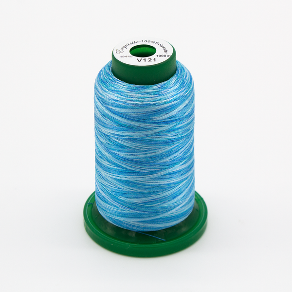 Medley™ Variegated Embroidery Thread - Blue Ocean 1000 Meters (V121)