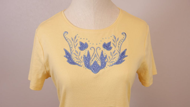 Boutique Necklines - Embroidery, Bling, & HTV