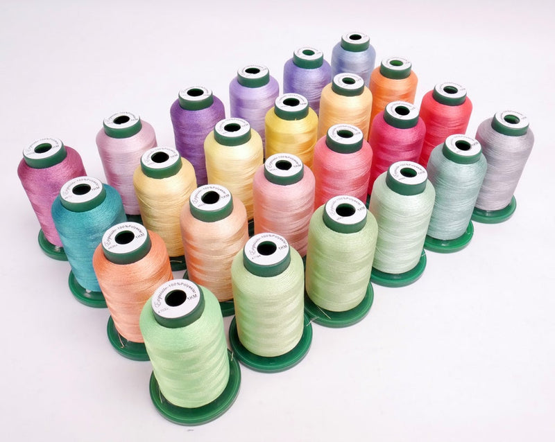 SEWACC 5 Rolls Rainbow Sewing Thread Reflective Glitter Thread Metallic  Embroidery Thread Clothes Accessories Machine Embroidery Supplies Machine