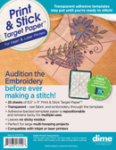 Print & Stick Target Paper™