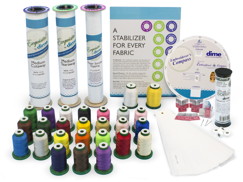 Embroidery Starter Kit - Cylinder Arm Machines