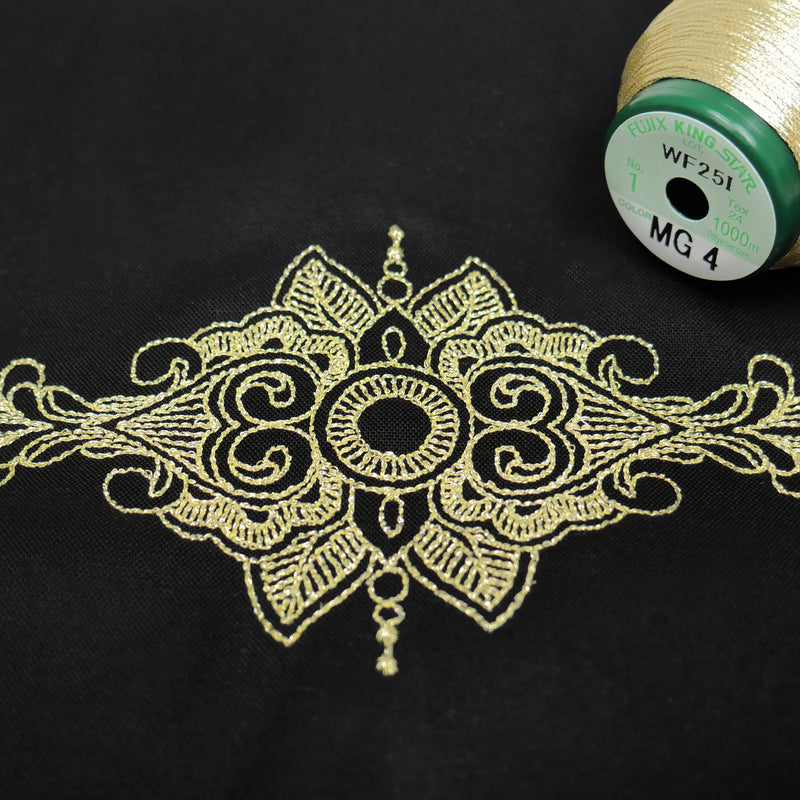 KingStar Metallic Embroidery Thread - Champagne  (MG4)