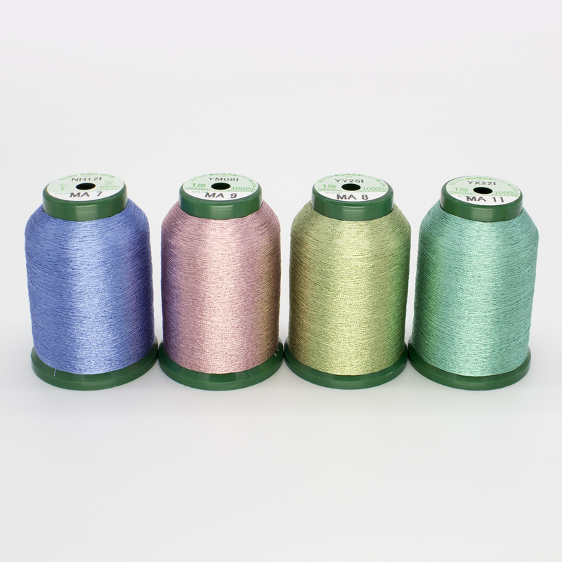 KingStar Spring Metallic Thread Variety 4-Pack