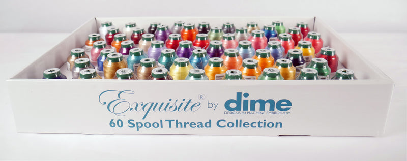 Exquisite® Thread Assortment - 60pk 1000 Meter Spools