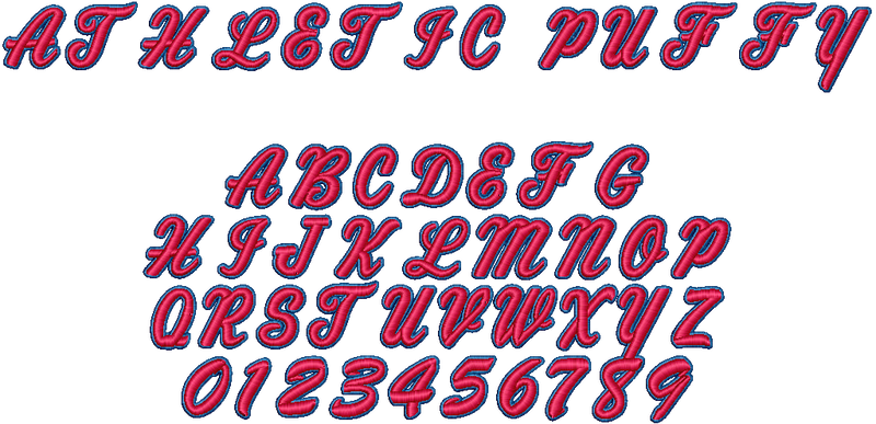 Font Collection Volume 4: Puffy Fonts™