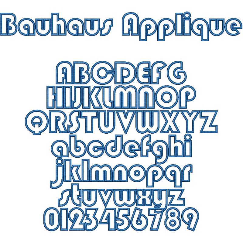 Font Collection Volume 1: Applique Fonts™