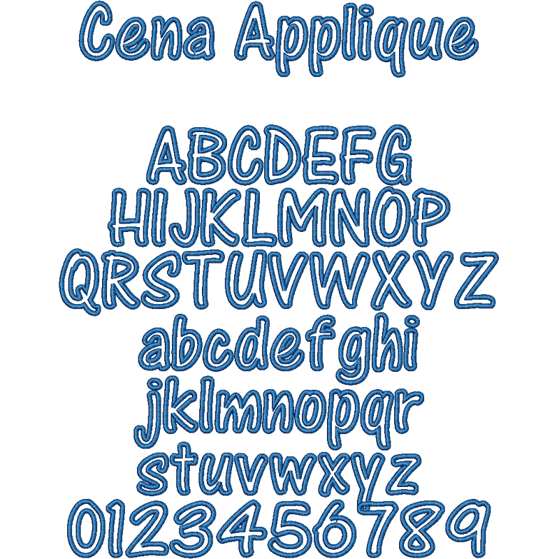 Font Collection Volume 1: Applique Fonts™