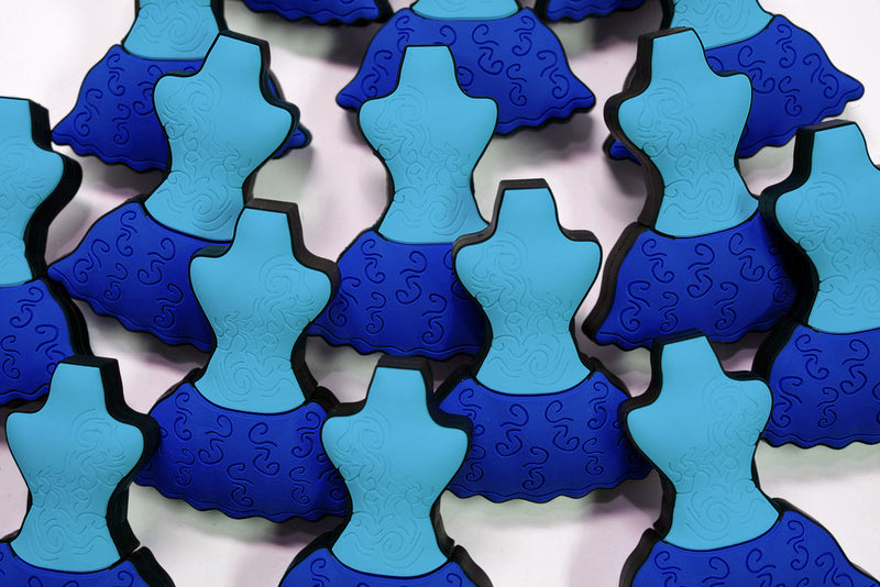 USB Flash Drive:  Dressed in Blue!