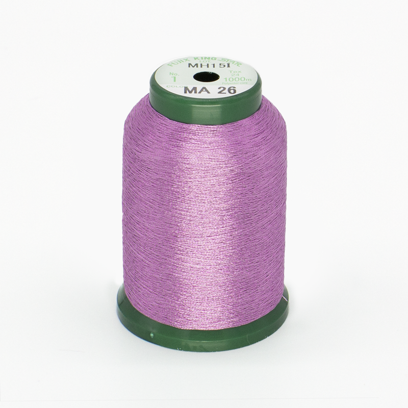 KingStar Metallic Embroidery Thread - Light Purple (MA26)