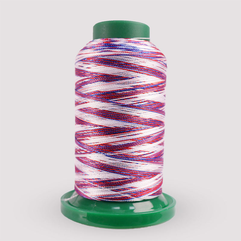 Medley™ Variegated Embroidery Thread - Patriotic 1000 Meter (V106)