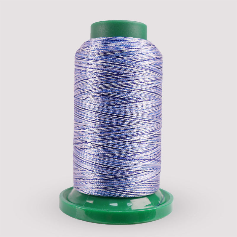 Medley™ Variegated Embroidery Thread - Denim Blues 1000 Meter (V108)