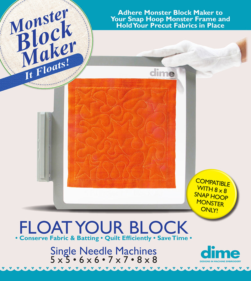 Monster Block Maker - Single Needle