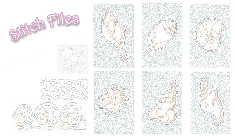 Stipple!™ Seashells