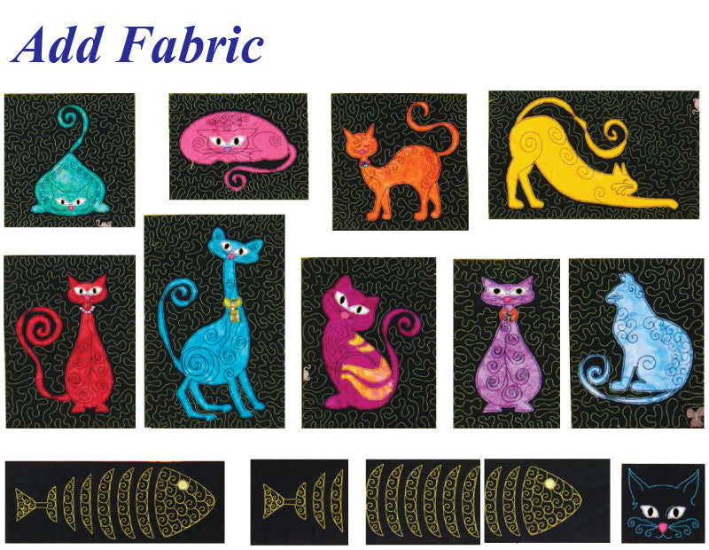 Stipple!™ Sassy Cats