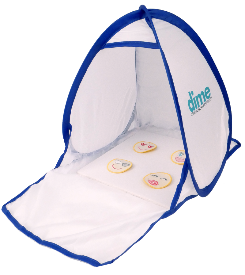 Dime Embroidery Spray Tent