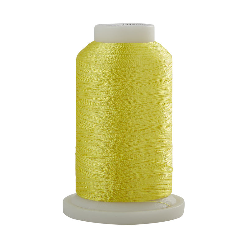 Fine Line Embroidery Thread - Yellow 1500 Meters (T633)