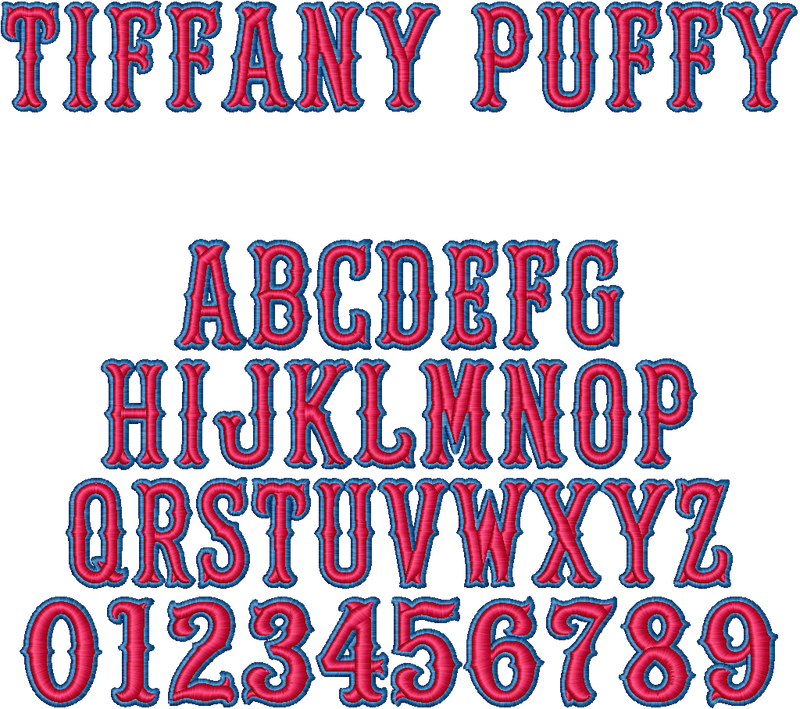 Font Collection Volume 4: Puffy Fonts™