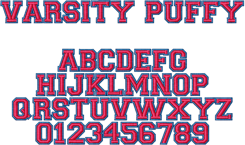 Font Collection Volume 4: Puffy Fonts™