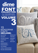 Font Collection Volume 3: Monogram Fonts™