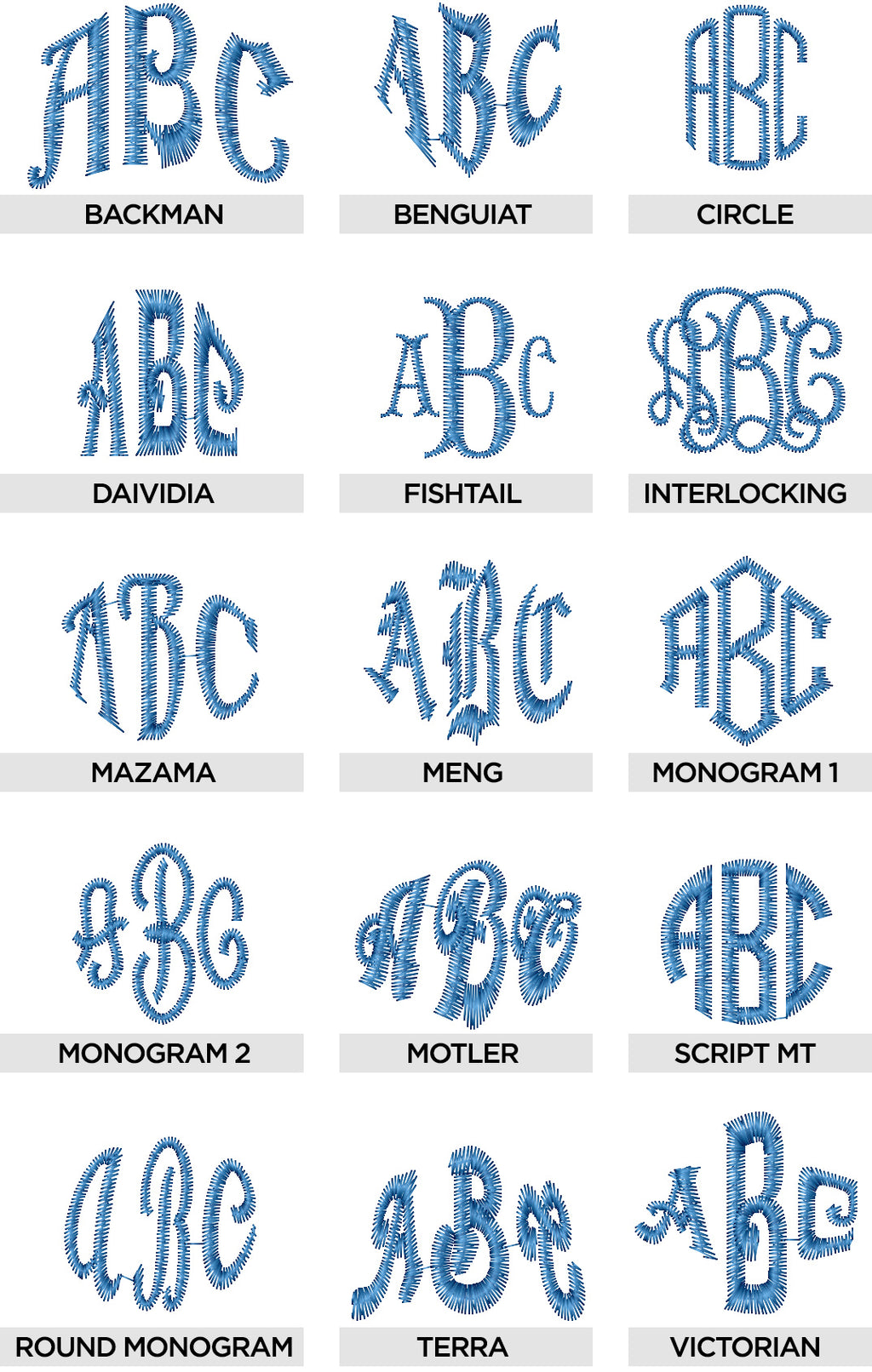 Fancy Monogram Font
