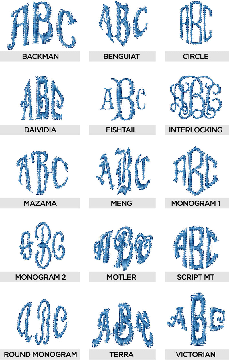 Font Collection Volume 3: Monogram Fonts™