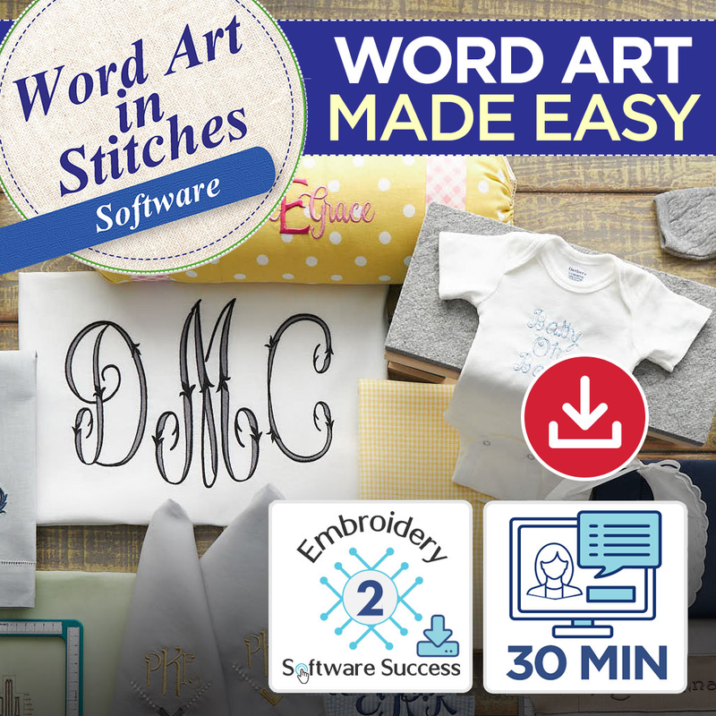 Word Art in Stitches™